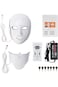 LED Face Mask with Neck Coverage, 7 Color Light Therapy Mask for Skin Rejuvenation, Anti-Agin