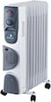 GRATUS 13 FINS OIL HEATER 2900W - With 3 Settings, Turbo Fan, Thermostat control, Tip-Over protection, Pressure tested, 1-year warranty, GHT1329ATB