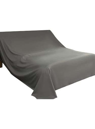 ZJRLY Dust Sheets Oversized Cover for Painting &amp; Decorating   Paint Sheets   Drop Cloth   Painting&amp;Paint Cover Sheets   Dust Sheets for Furniture   Reusable (Dark Grey,2.4x4m(94 * 157in))