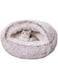 FCYOUO Cat Bed Pet Cave Bed with Anti-Slip Bottom,Washable Cozy Plush Pet Bed with Cat Cushion,Suitable for All Cats &amp; Small Dogs