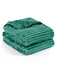 G H Striped Flannel Fleece Blanket Plush Throw Blanket Super Soft Single Size (160x220cm) for Bed and Sofas, Luxurious Warm and Comfortable