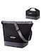 Insulated Lunch Bag, Reusable Lunch Bag for Women Men, Leakproof Insulation Tote Bag, Dual Use Inclined Shoulder Bags for Work, Office, Picnic, Camping (Black)