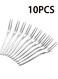 Appetizer Dessert Forks, Stainless Steel Mini Salad Fruit Tasting Forks, 5.1inch Cocktail Forks Set for Birthday Party Wedding Restaurant