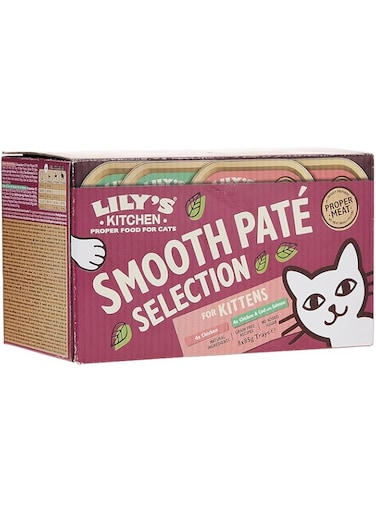 LILY'S KITCHEN Pate for Kittens Multipack Wet Cat Food - 8X85G