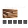 Simple Wooden Folding Wall-mounted Home Footstool Aisle Invisible Shoe Stool - Walnut Cabinet + Warm White Panel