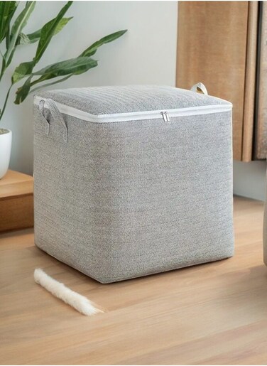 110L Large Bin for Clothes Quilts Bedding Versatile and Durable Organizer for Home and Dorm Room Tidy Up