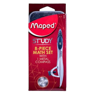 Maped Study Geometry Math Set 8 PCS