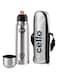 Cello Flip Style Stainless Steel Bottle, 350ml, Silver