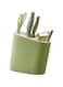 Plastic Knife Holder Drawer Knives Storage Rack Utensil Holder for Countertop Knife Holder for Kitchen Multi-function Silverware Organizer Cutlery Holder Cutlery Organizer Tableware Container