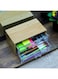 YAHOME 2 Drawers Table Top Jewelry Case With Acrylic Drawer, wooden Jewelry Organizer For stationary Cosmetics detachable Jewelry Drawer For Necklaces Rings Ear Stud Watch
