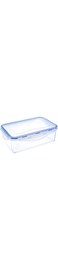 Biella&trade; Airtight Food Storage Container Set with 3 Compartments &amp; Lid - Reusable Meal Prep Containers Box - Microwave Safe BPA Free