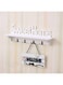 Makeup Toy Wall Shelf Wall Seasoning Rack Shelves Wood Storage Bathroom Shelf for Kitchen living room Wall Mounted Shelf MDF Wood Wall Shelf Sweet Home Wall Shelve Wall Mounted Floating Shelf
