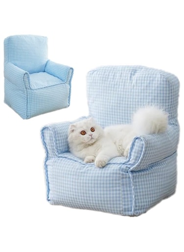 TOMVAES Cat Bed, Cat Bed for Indoor Cats, Pet Tent Soft Bed for Dogs and Small Cats, Machine Washable Cat Beds, Super Soft Pet Supplies for Pet Cats Kittens Puppies Rabbits Bunnies Ferrets