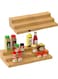 EETU Spice Rack Kitchen Cabinet Organizer-3 Tier Expandable Bamboo Spice Rack Organizer, Display Shelf, Space-saving，Great for Kitchen Cabinet, Cupboard, Pantry and More