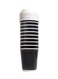 20-Piece Rippled Paper Cup Set Black