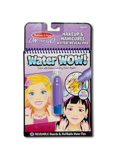Melissa &amp; Doug 19416 Water Wow! Makeup &amp; Manicures On The Go Travel