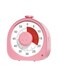 Visual Timer for Kids, 60-Minute Countdown Clock, Pomodoro Timer for Toddlers, Time Management Tool for Classroom, Office, and Library (Pink)