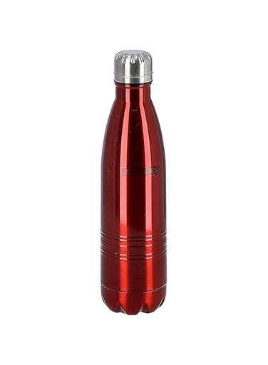 Royalford 500 ml Stainless Steel Vacuum Bottle Stainless Steel Flask &amp; Water Bottle Hot &amp; Cold Leak Resistant Sports Vacuum Insulation Bottle for Indoor Outdoor Use, RF5769