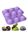 Baking Mold for Making Hot Chocolate Bomb, Dome Mousse, Cake, Jelly, Pudding Lavender one sizecm