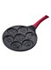 Round Ceramic Pancake,Pancake Pan with 7 Animal Face Designs - Pan with Nonstick Surface and Comfortable Handle Hope to make cute food for kids.