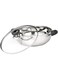 Royalford 24cm nano kadai with glass lid- rf11587 perfect for sauting, frying, stir frying, equipped with strong and sturdy riveted handles, silver