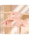 30Pcs Baby Clothes Hangers,Toddlers Kids Clothes Hangers Kids Toddlers Coat Hangers with Ultra Thin &amp; Durable Plastic Non-Slip Design (Pink)