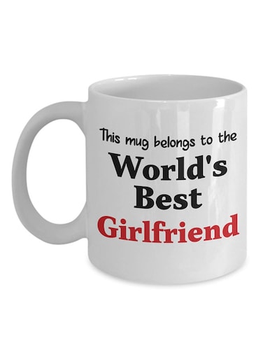 World's Best Girlfriend Mug White