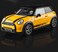 BMW Official Licensed Mini Cooper S 1:18 Diecast Model Car &ndash; Premium Alloy Metal Collectible Vehicle with Opening Doors, Free Wheel Action &amp; Detailed Interior &ndash; (Yellow)