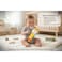 Funmuch Baby Plush Giraffe Rattle &amp; Teether Toy &ndash; Soft Squeeze "BiBi" Sound Stick, Washable Hand Bell Doll with Food-Grade Teether, Sensory Developmental Toy for Newborns &amp; Infants 0-12m