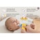 Funmuch Baby Plush Giraffe Rattle &amp; Teether Toy &ndash; Soft Squeeze "BiBi" Sound Stick, Washable Hand Bell Doll with Food-Grade Teether, Sensory Developmental Toy for Newborns &amp; Infants 0-12m