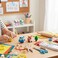 MOTARRO Plasticine Modeling Clay Set (ME145-3) &ndash; 12 Vibrant Fluorescent Colors &ndash; Non-Toxic, Ultra-Soft Air-Dry Clay for Kids, Arts &amp; Crafts, and School Projects &ndash; Mess-Free &amp; Pliable