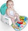 Yaya Duck Babylove 3-in-1 Portable Baby Dining Chair &amp; Booster Seat with Musical Piano Mat &ndash; Adjustable Height, Detachable Easy-Clean Tray, and Portable Backpack Mode (6 Months+)