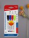 MOTARRO 4Pcs Magnetic Whiteboard Marker Set MC039-6 &ndash; Fine Tip Dry Erase Markers with Eraser for Home, Office &amp; School Supplies