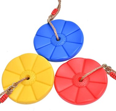 RBW TOYS Plate Swing Monkey Swing Swing Round Swing Swing Plate Swing Seat - Green