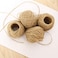 YALLABUYIT 100 x 2 Feet natural jute kitchen twine burlap string cord hemp rope (Pack of 2) for decoration