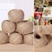 YALLABUYIT 100 x 2 Feet natural jute kitchen twine burlap string cord hemp rope (Pack of 2) for decoration