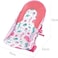 Yaya Duck Babylove Folding Baby Bath Rack &ndash; Safety Certified Newborn to Toddler Bather &ndash; Anti-Slip Portable Shower Chair with Ergonomic Support &amp; Drain Holes for Ages 0 Months+