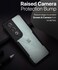 Muzz 1+Nord CE4 Case Back Cover, 360&deg; Protection, TPU PC, Crystal Clear, Camera Protection, Transparent, Black