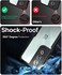 Muzz 1+Nord CE4 Case Back Cover, 360&deg; Protection, TPU PC, Crystal Clear, Camera Protection, Transparent, Black