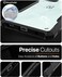 Muzz 1+Nord CE4 Case Back Cover, 360&deg; Protection, TPU PC, Crystal Clear, Camera Protection, Transparent, Black