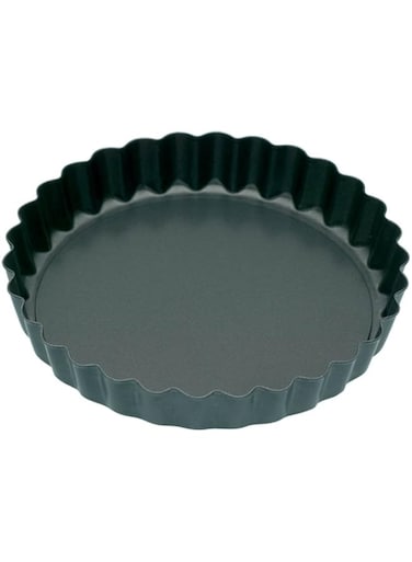 Kitchencraft Non-Stick Mini Fluted Flan / Tart Tins 10cm, Set Of Four, Clam Packed