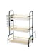 3 Tier Dish Drying Rack Dish Drainer with Drainboard and Utensil Holder Large Capacity for Kitchen Countertop (Black Gold)