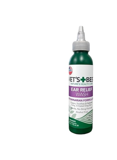 Vet's Best Ear Relief Wash For Dogs, 4 Oz, White