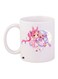 Anime Girl Printed Coffee Mug White/Pink/Purple