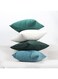FCYOUO Decorative Pillow Cover, Sofa Cushions Set of 4, Velvet Soft Solid Decorative Square Throw Pillow Covers for Couch Sofa Living Room Bedroom Car Home Decor
