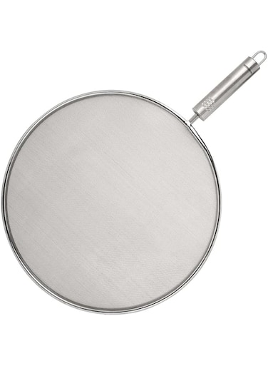 Fackelmann Stainless Steel Splatter Screen, Silver, 40478