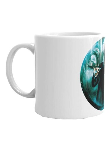 Potter Printed Mug White/Green/Black