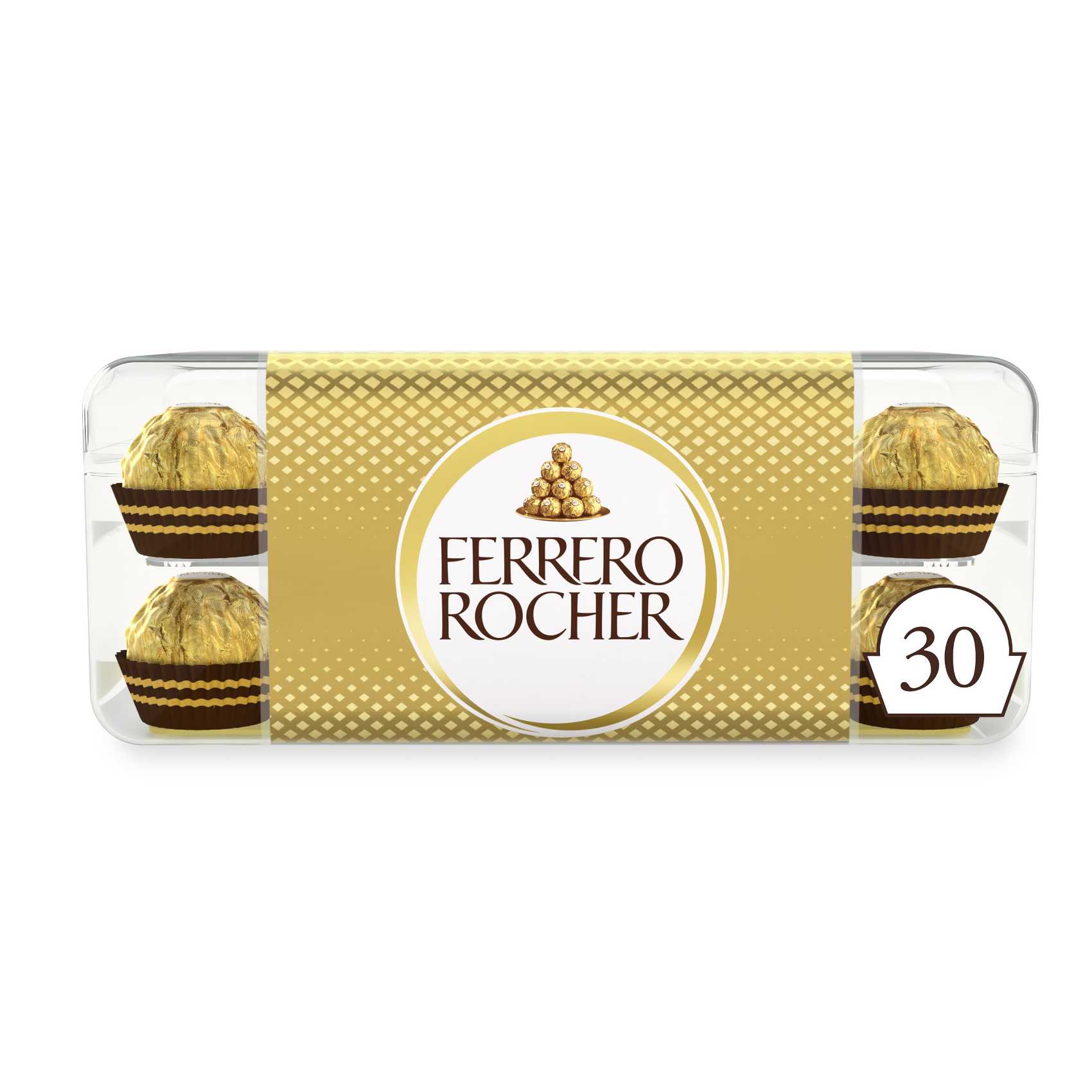 Buy Ferrero Rocher Fine Crunchy Hazelnuts dipped in Smooth Milk ...