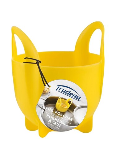 Trudeau Microwave Egg Poacher - Yellow