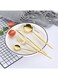 Stainless Steel Dinnerware Fork,Spoon And Knife Cutlery Set Gold